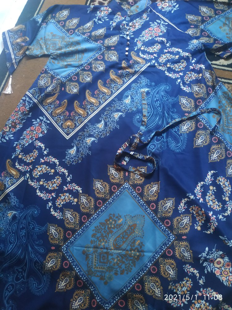 (jumbo)baju Gamis Wanita Muslim Terbaru 2021 Motif Batik Model Payung Busui Friendly Ukuran All Size