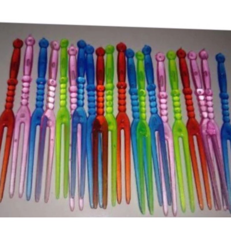 Garpu kue / garpu buah / garpu kecil plastik