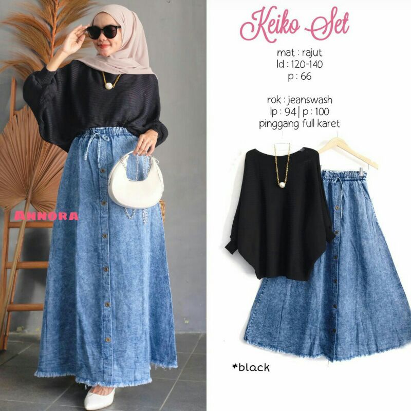 KEIKO Set (top &amp; rok)