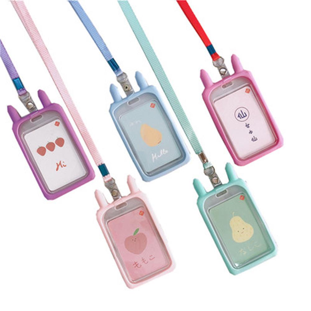 Agustina Card ID Holder Perlengkapan Sekolah High Quality Luggage Tag Trinket Kartu Nama Cover Kartu Bank Kartu Kredit