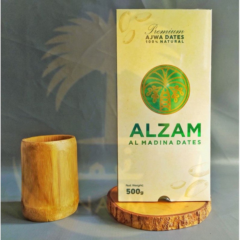 Premium Ajwa Dates 500GR 100% Natural Buah Kurma Ajwa ALZAM [ Promo Spesial Shopee ] Manis Lezat Halal Biidznillah