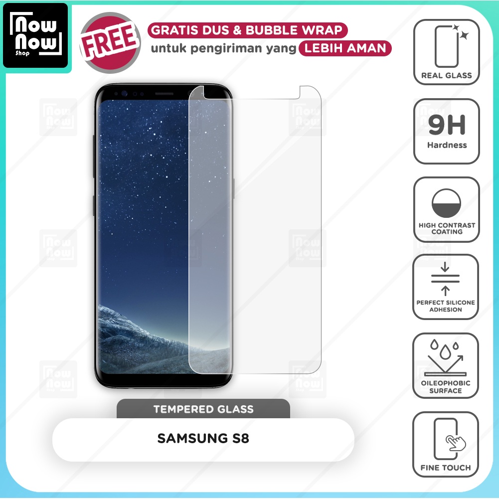 Tempered Glass Anti Gores Samsung S6310 (Young New) S7 Edge (G935) S8 S8+ S9 S10 (6.1&quot;) S10 LITE (5.8&quot;) S10+ (6.4&quot;) S10E Screen Guard Protector 9H Kaca Temperglass