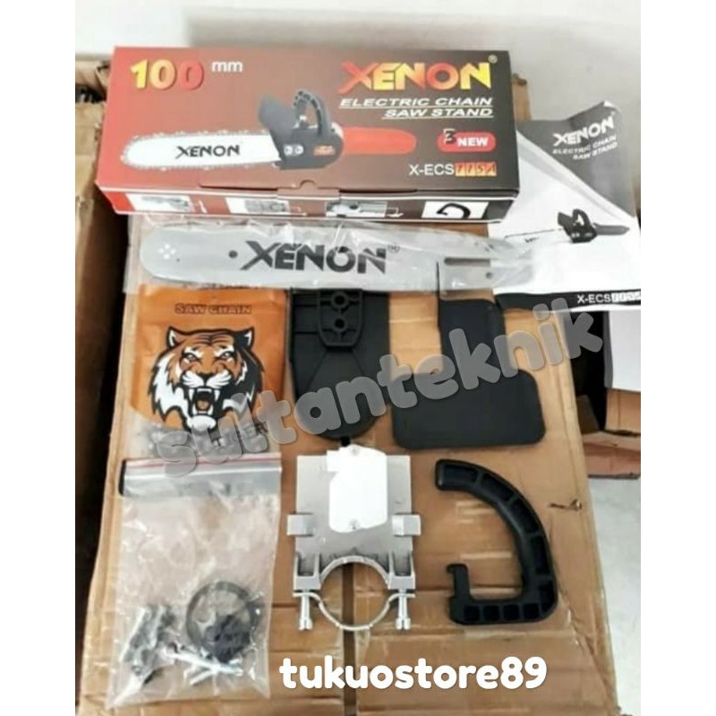 chainsaw mini adapter dudukan gerinda 12inch / adapter chainsaw mesin gerinda XENON