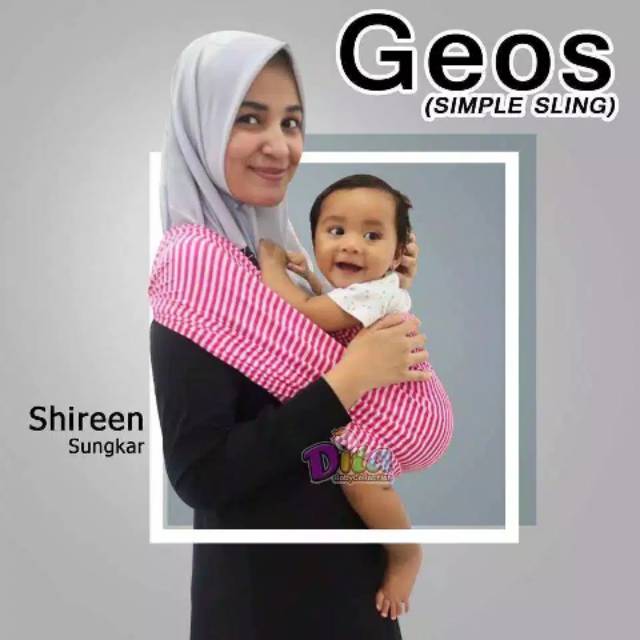 Gendongan Kaos(Geos) Dita Geos Salur 1 LAPIS GENDONGAN SIMPLE SLING GEOS