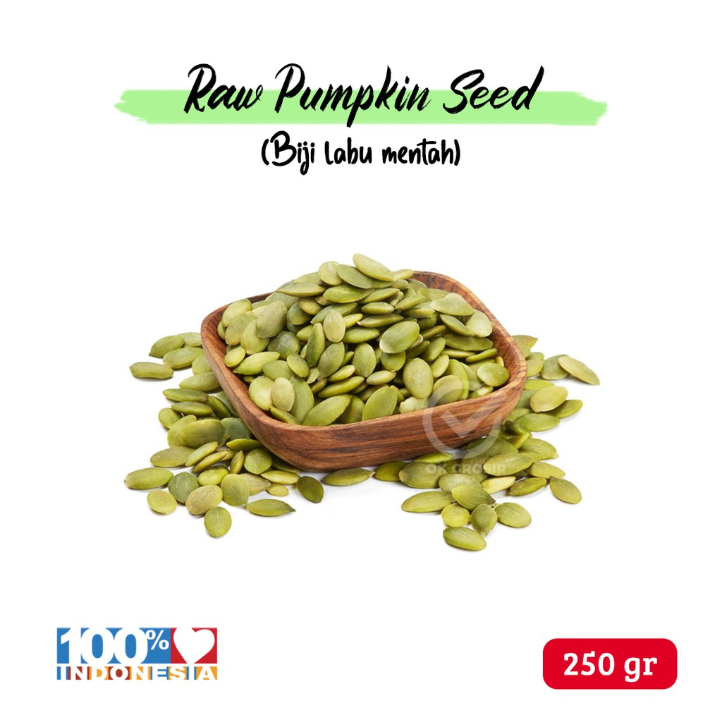 

Biji Labu Mentah / Pumpkin Seed Organik (250 gr)