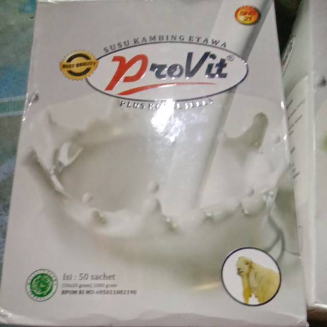 

Susu kambing etawa proVit+royal jelly...