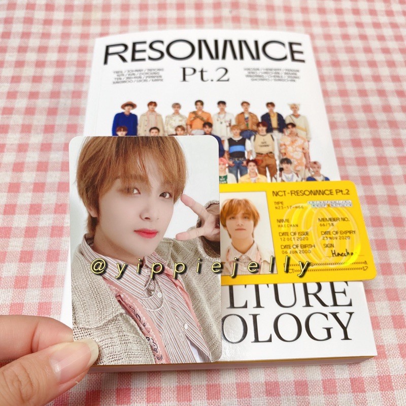 NCT2020 Resonance Pt.2 Haechan set (Departure ver)
