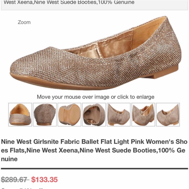 Nine west size 38 / sepatu nine west / nine west