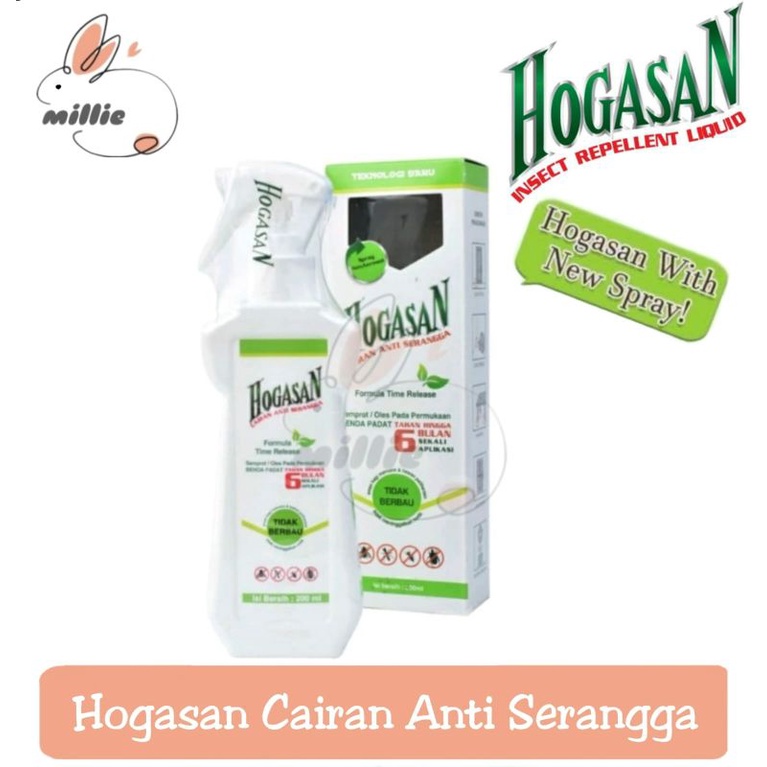 Hogasan Cairan Anti Serangga 200ml - Anti Semut Kecoa Kutu Rayap