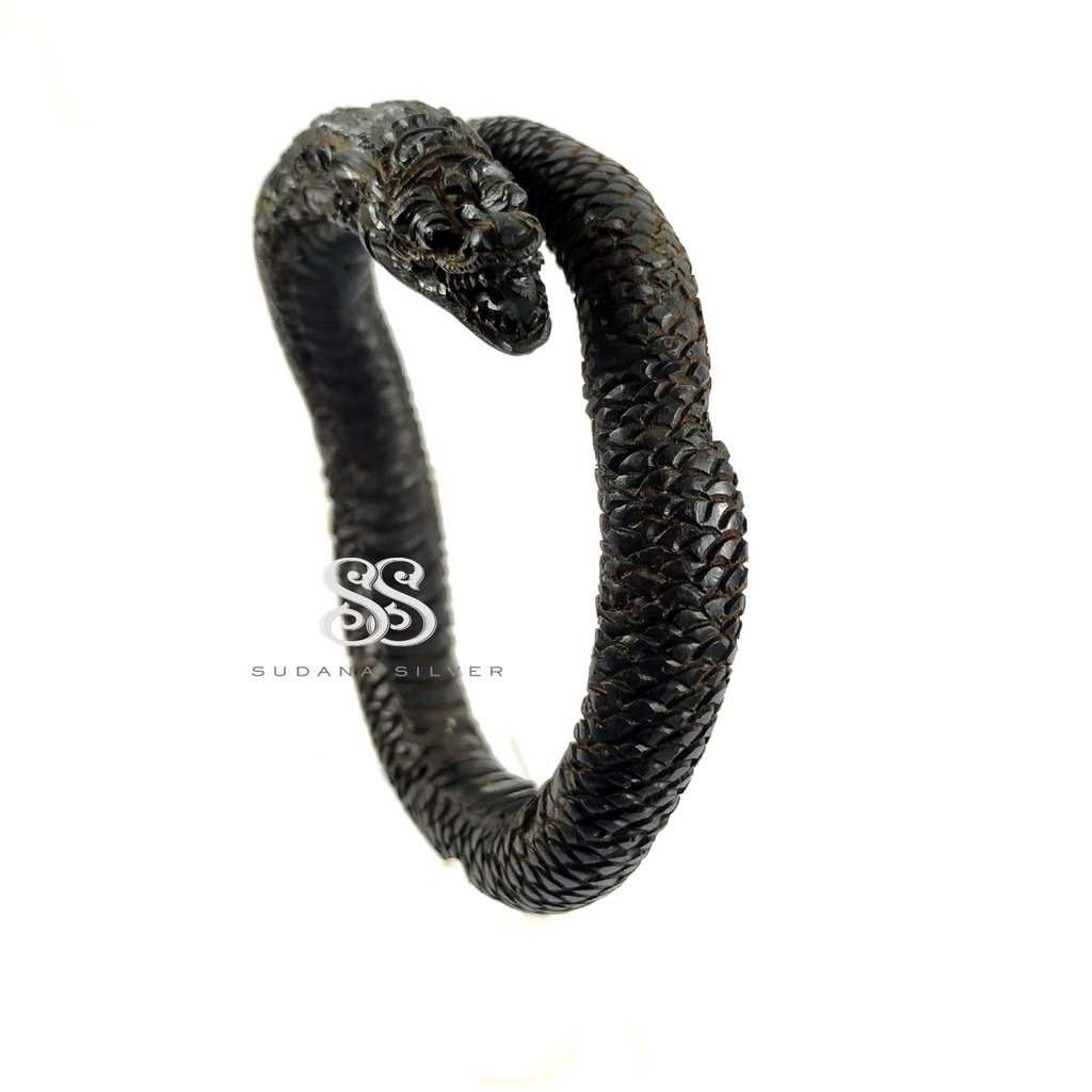 Gelang Akar Bahar Uli Ukir Naga Handmade Bali