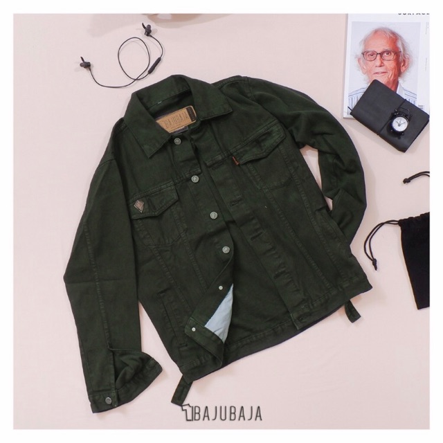 Jaket Levis Original Hijau (Preloved)