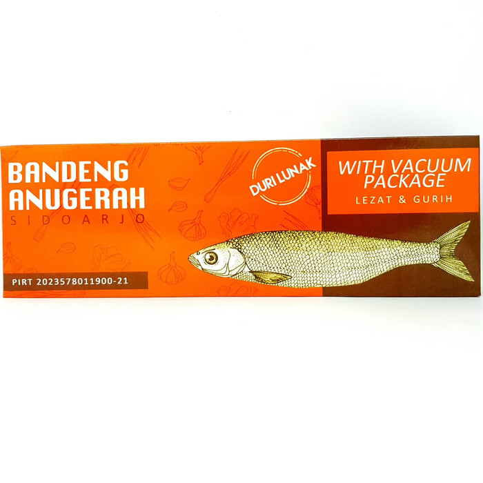 

ANUGERAH BANDENG PRESTO DURI LUNAK 370gr | OLEH ASLI VAKUM KHAS ENAK