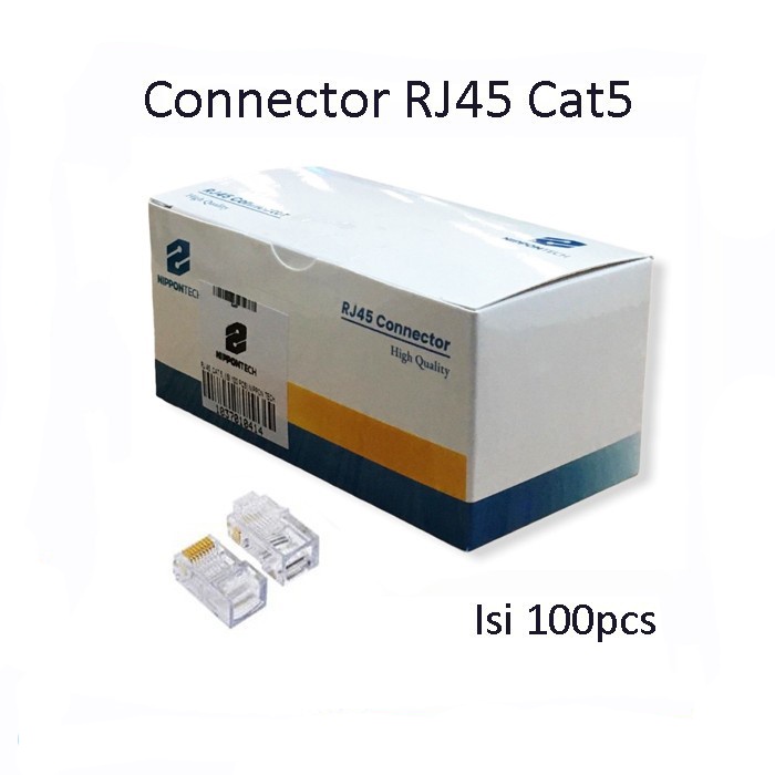 Conector Rj45 Cat5 isi 100pcs RJ 45 NYK/Nippontech/PROFFTECH