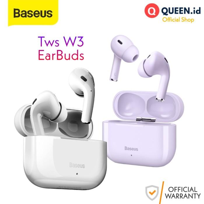 Baseus W3 True Wireless Earbuds Headset Bluetooth Noise Reduction Tws