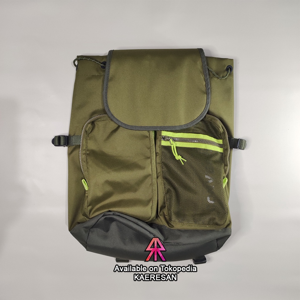Tas Backpack Converse Rucksack Dark Moss Original