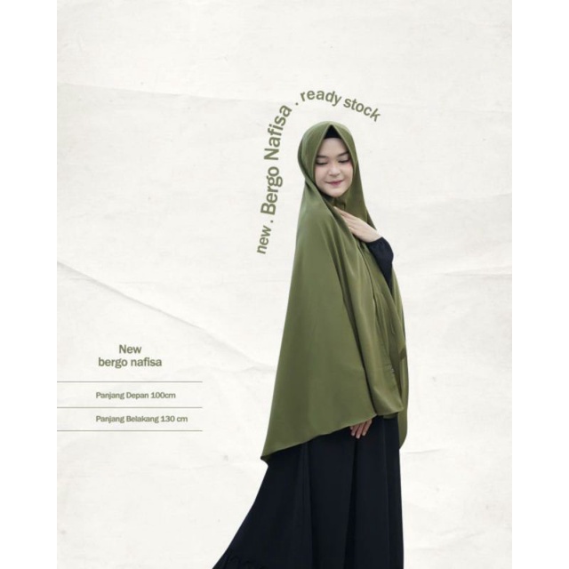 Bergo Nafisa bergo pet by Azda