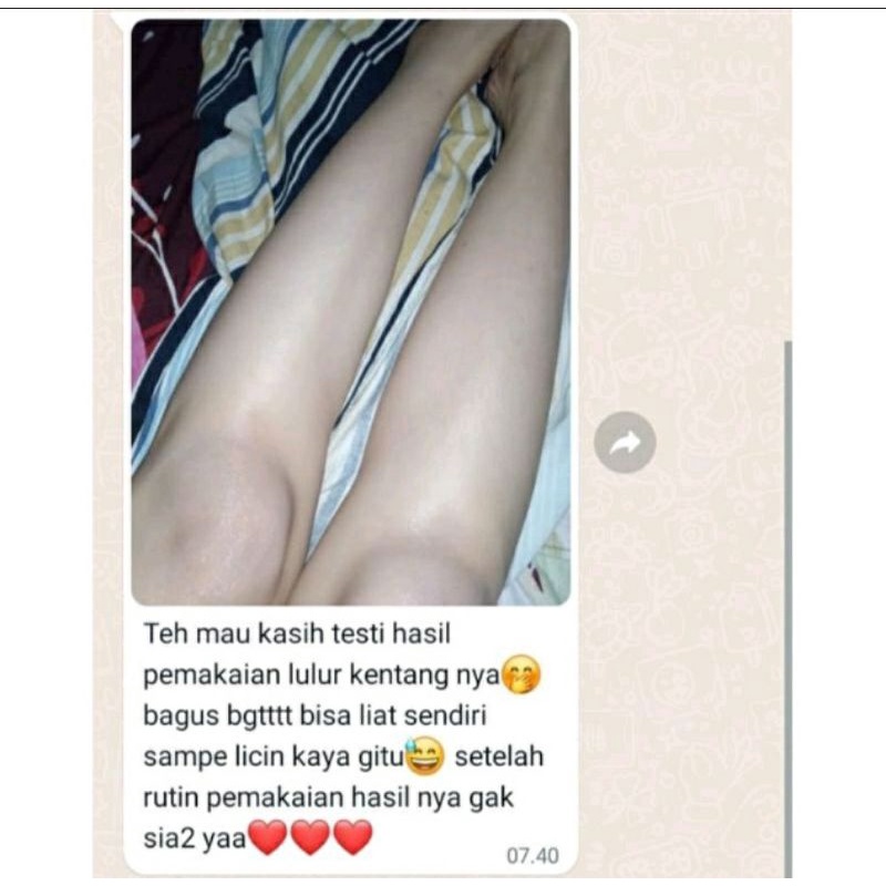 READY LULUR KENTANG MEANTEA / LULUR BADAN / LULUR WAJAH / LULUR TANGAN / LULUR KENTANG