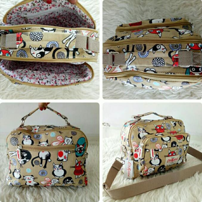CK608 Tas Wanita Import Jinjing dan Selempang Kidston 2in1