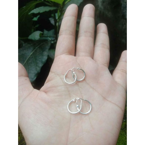 anting bayi perak bali asli