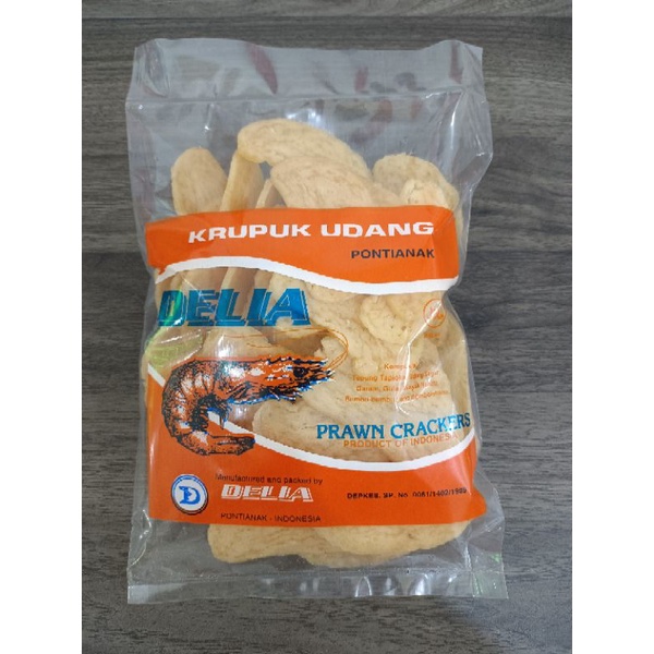 

Kerupuk Udang Delia 350g Khas Pontianak