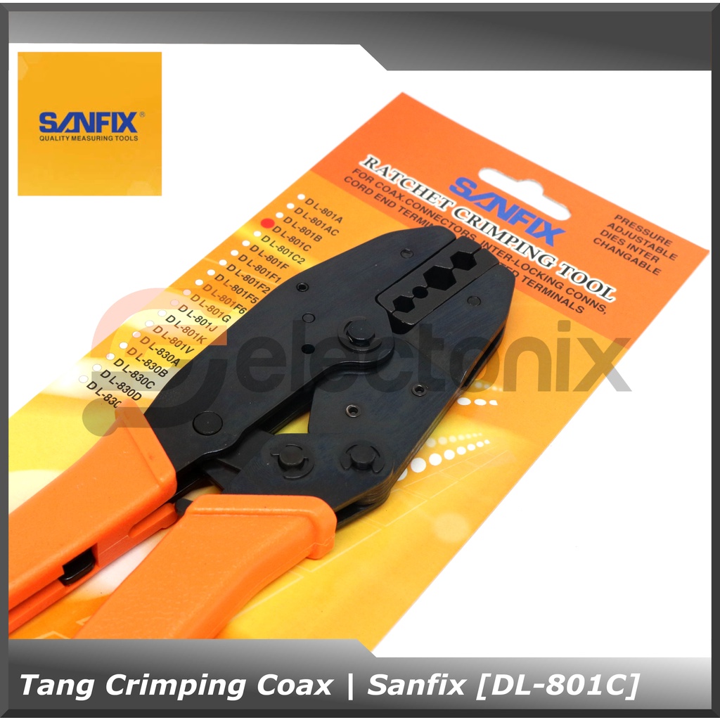 Tang Crimping BNC/Coax | SANFIX [DL-801C]