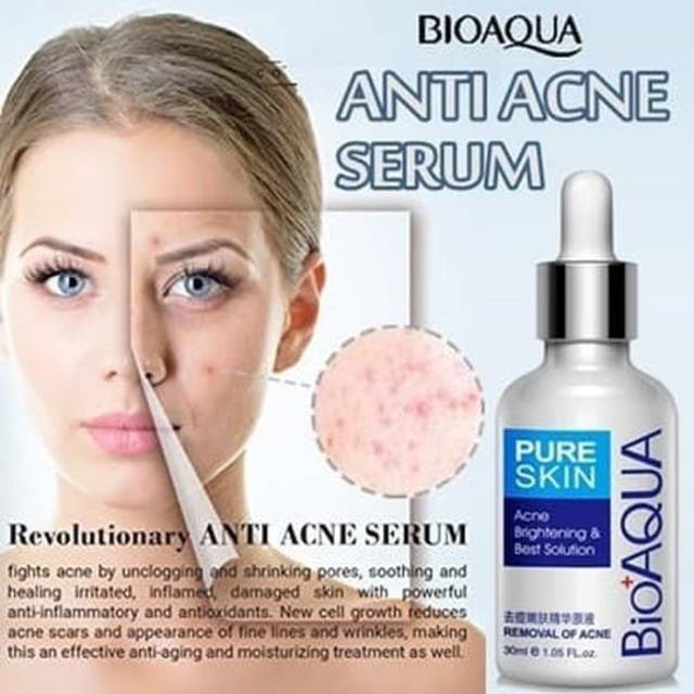BIOAQUA PURE SKIN ANTI ACNE SERUM REMOVAL