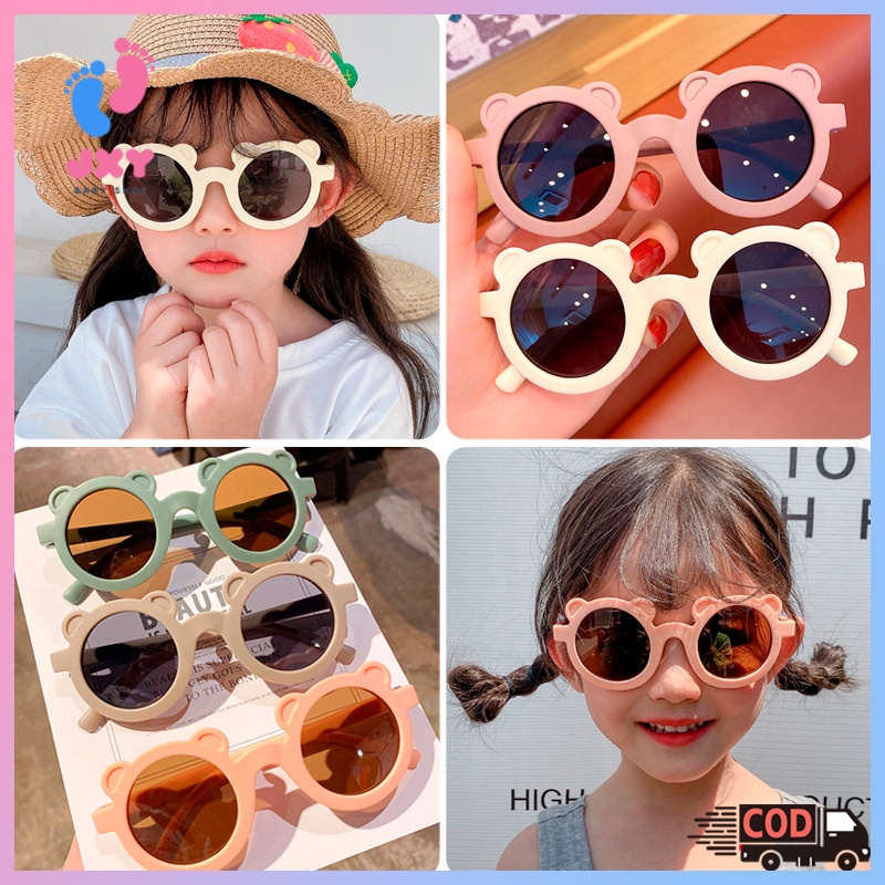 Kacamata Anak New Trend/Fashion Anak Terbaru Telinga Beruang kacamata hitam High Quality Import Kacamata Fashion  L286