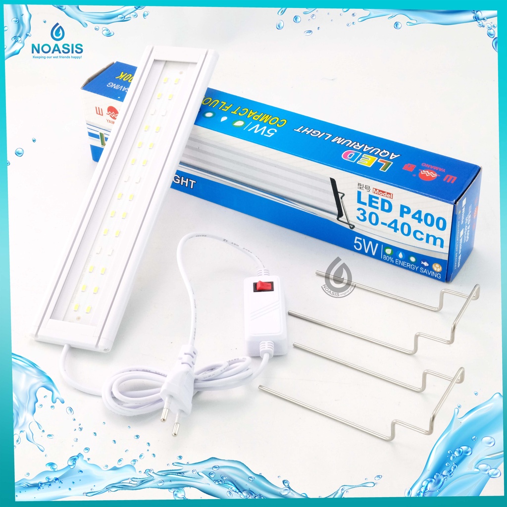 LAMPU LED YAMANO P400 30-40CM AQUARIUM/LAMPU LED YAMANO P 400