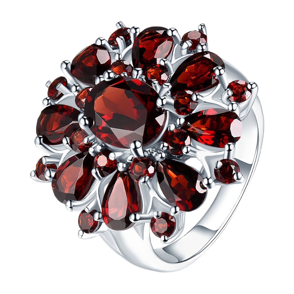 Hu Hu Hu Hu Hu Alat Bantu Pasang Kacamata♡ Cincin Bentuk Bunga Gaya Elegan Untuk Wanita