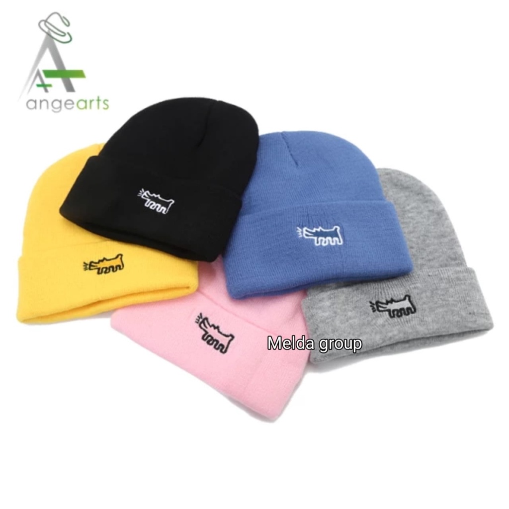 DS-Kupluk Pria wanita beanie hat Kupluk distro Beanie hat Rajut Beany Squidward