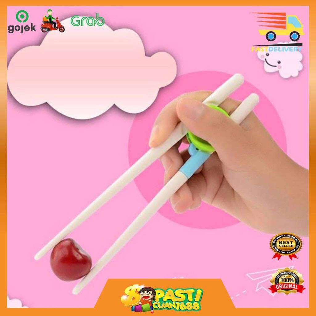 JT - SUMPIT TRAINING ANAK / TRAINING CHOPSTICK Sumpit Anak Karakter / Sumpit Anak Belajar Makan