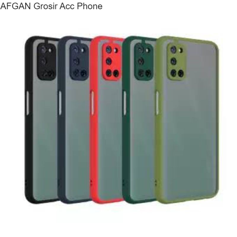 Case Dove Oppo A52 2020 Hardcase Dove My Choice Hybrid Matte Protector Fuze Case Oppo A52 2020 Grosi