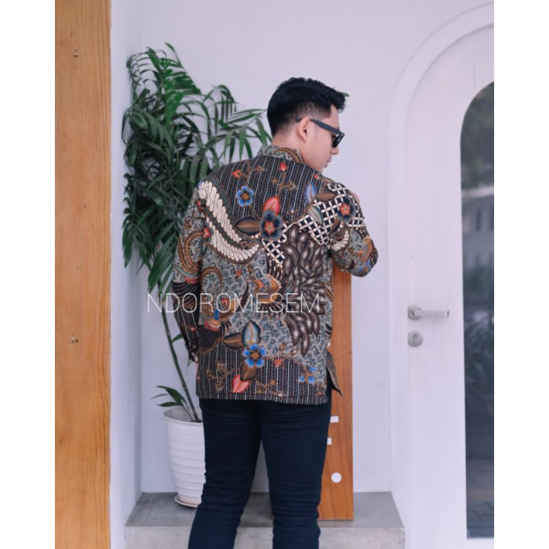 batik banu aji slimfit katun halus furing
