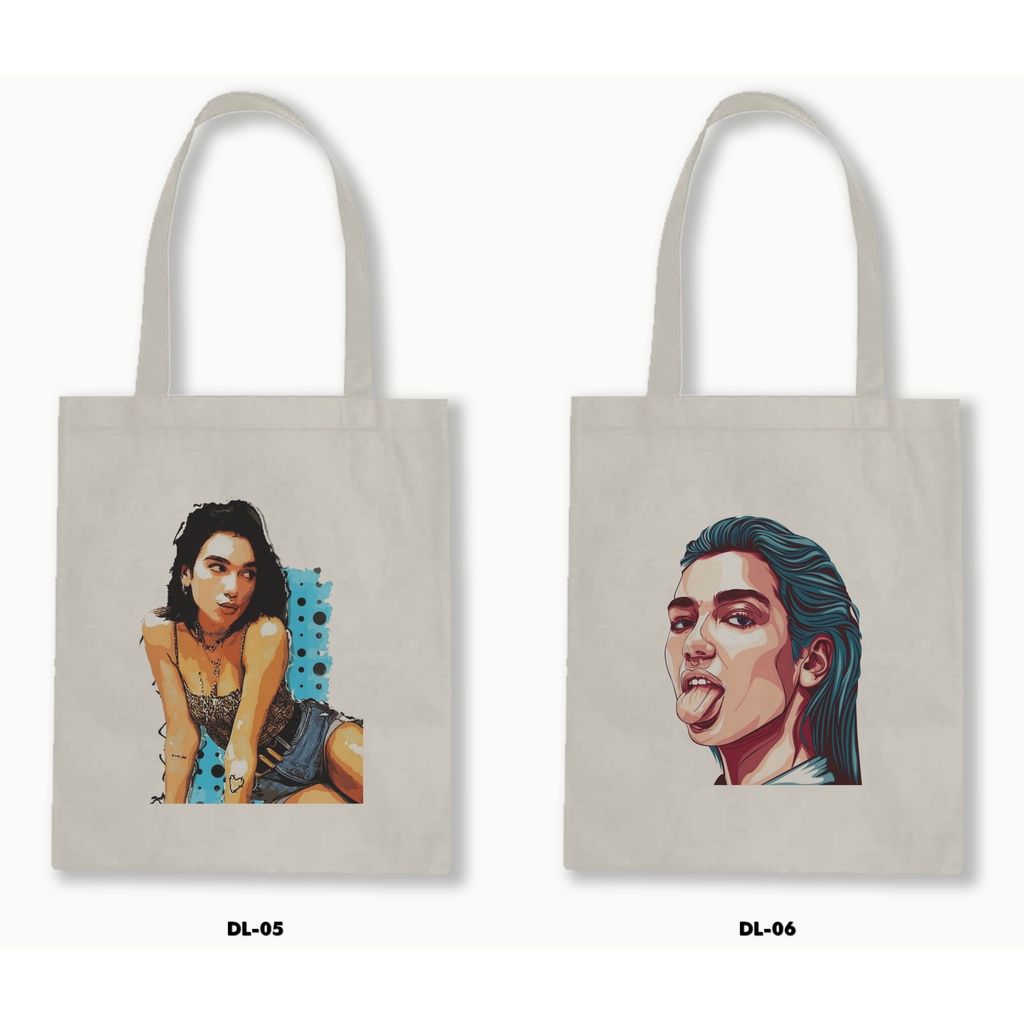 TOTE BAG BLACU - DUA LIPA