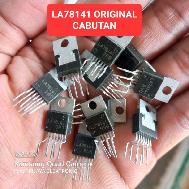 IC Vertikal LA78141 Original LA 78141 Ori Asli Cabutan