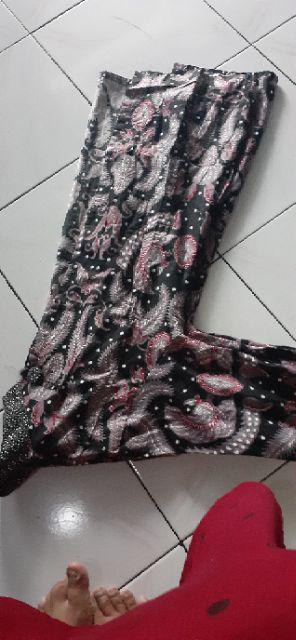 Blouse Atasan Batik Bolero Kancing Lengan Panjang Wanita Modern Couple Pakde Batik