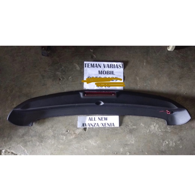 SPOILER LAMPU TOPI BELAKANG MOBIL EPOXY ALL NEW AVANZA