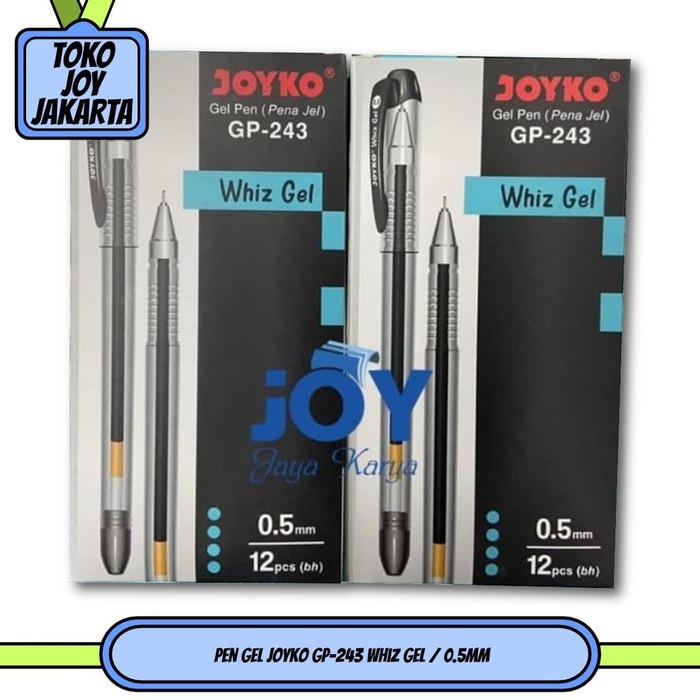 

Pen Joyko Pulpen GP-243 whiz gel / 0.5mm