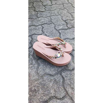 SANDAL JEPIT INGVIVI 899 FLAT dan WEDGES 7cm