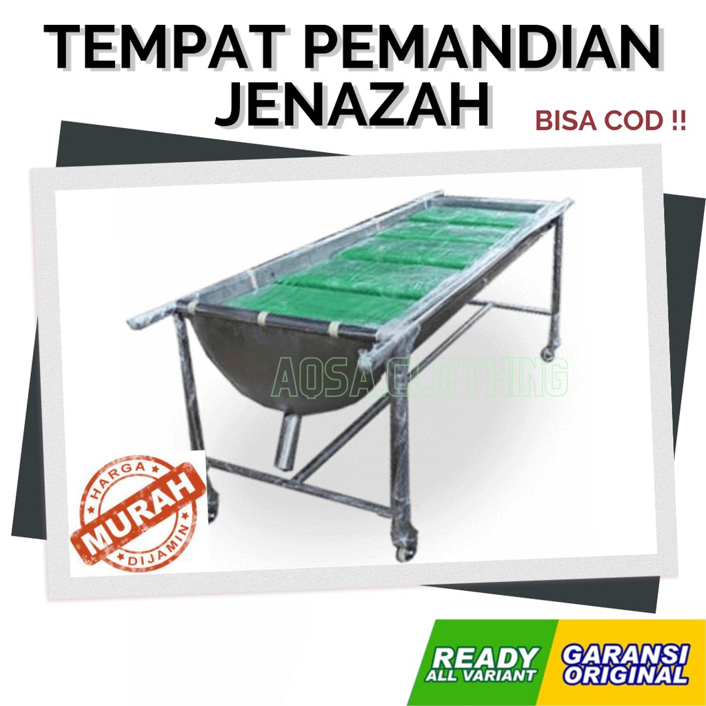 (BISA COD) TEMPAT PEMANDIAN MAYAT/JENAZAH STAINLES STEEL TERMURAH