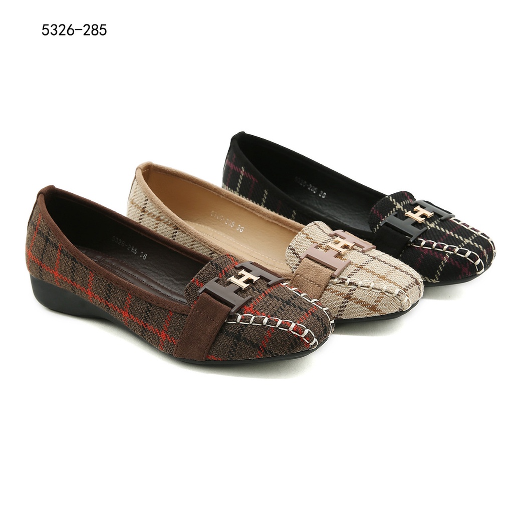 Logo Flat Shoes #5326-285