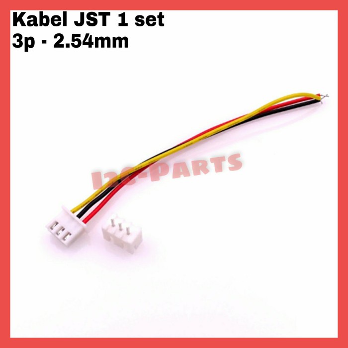 Kabel JST Connector XH 2.54 3P Cable 20cm Dupont Terminal Adapter 1set