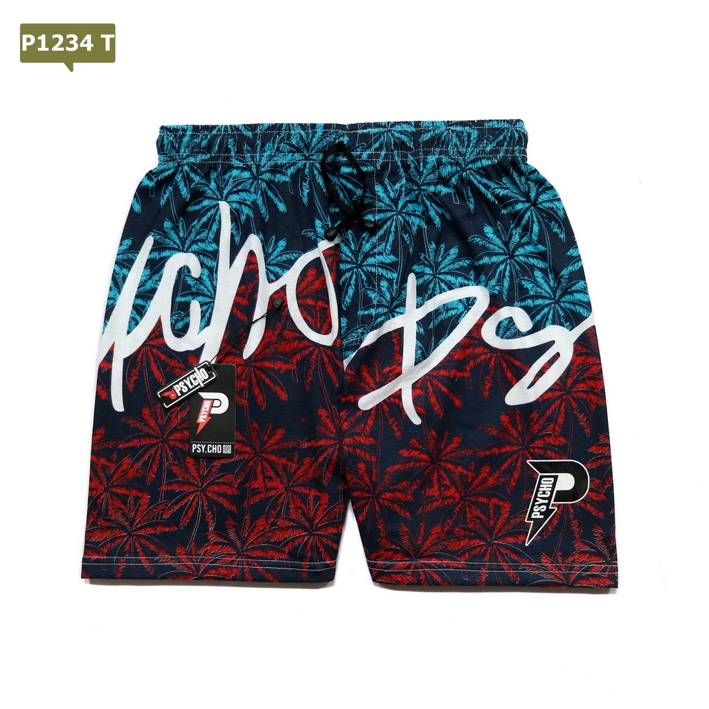 BEST SELLER - BOXER PRIA WANITA CELANA PENDEK GROSIR KOLOR PANTAI-DBM-X03