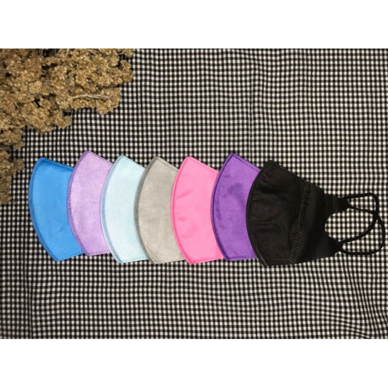masker duckbill warna warni