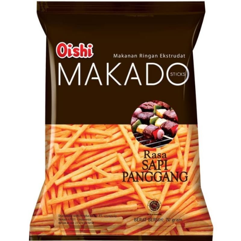 

OISHI MAKADO SAPI PANGGANG 70 gr