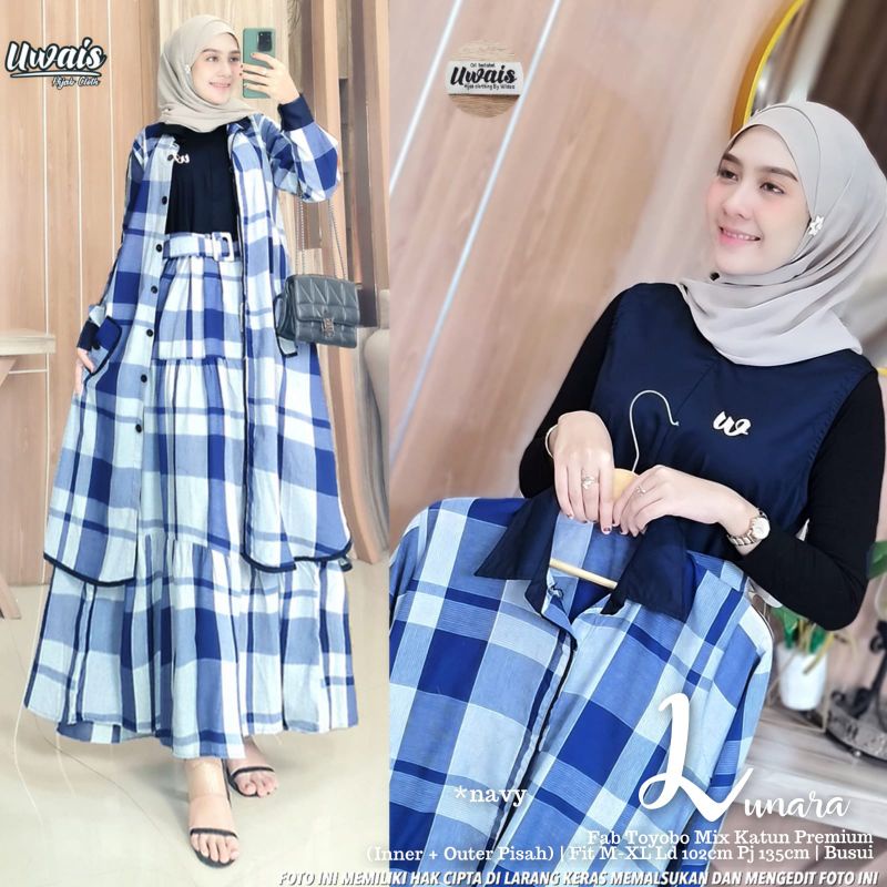 Lunara Maxi Set by Uwais