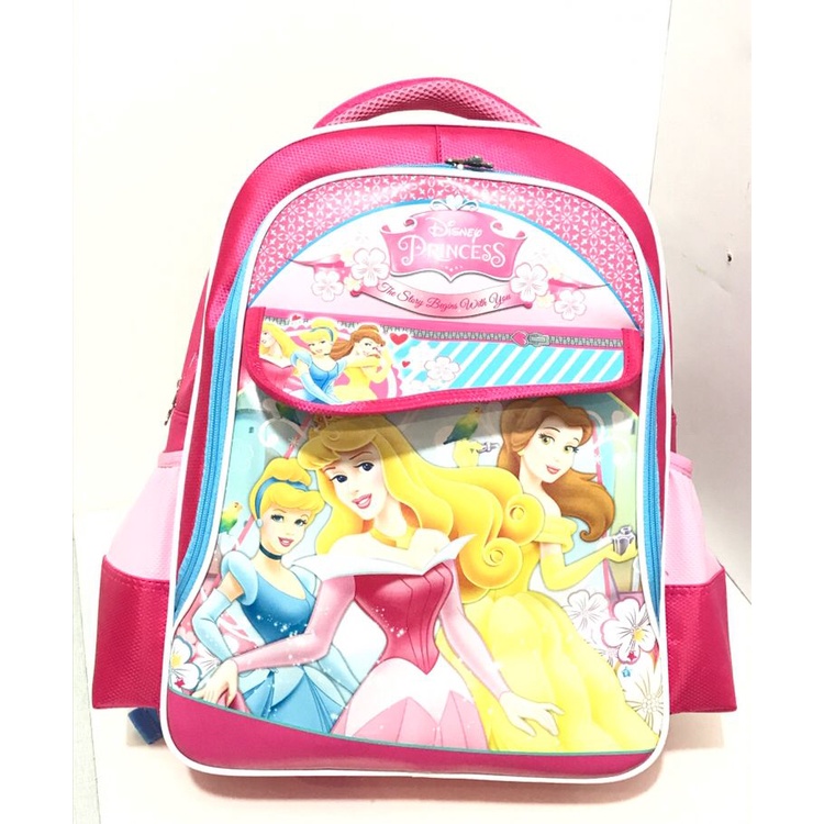 Showme Tas Ransel Anak Sekolah SD 16inci - 43cn Tinggi - 3 Ruang - Karakter