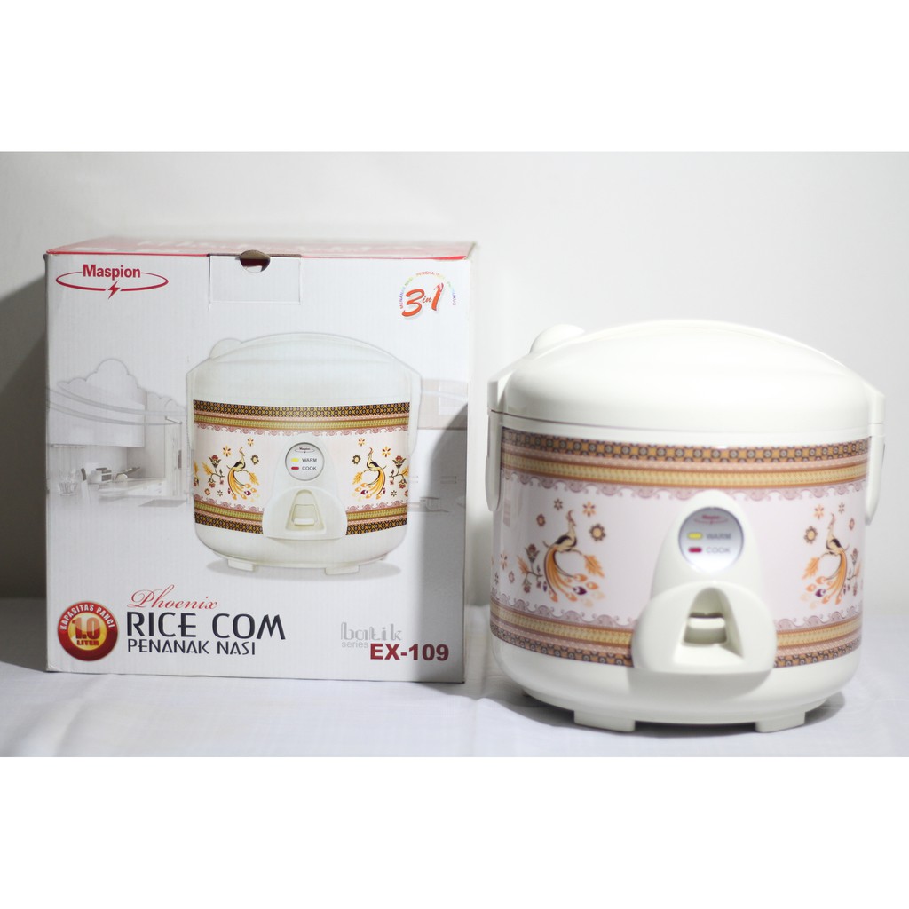 MASPION Rice cooker Magic Com Penanak Nasi EX-109 maspion