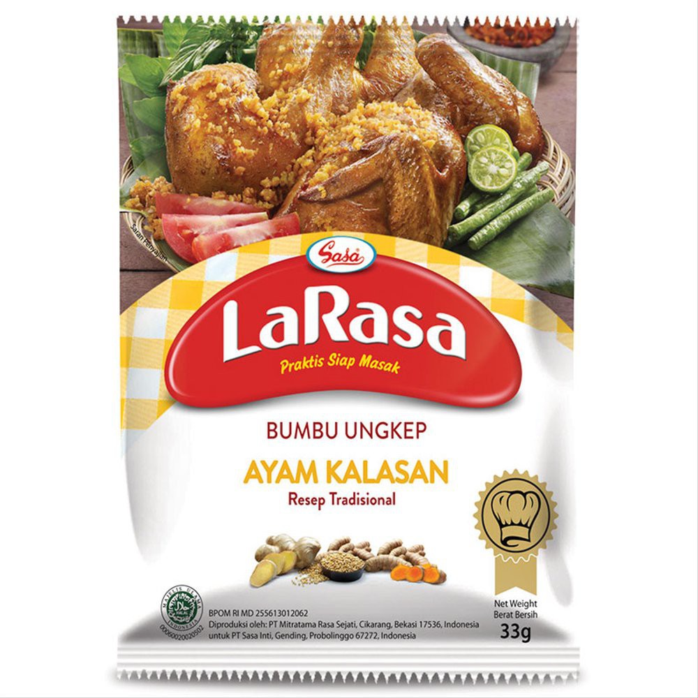 

LARASA BUMBU AYAM KALASAN 33 GRAM