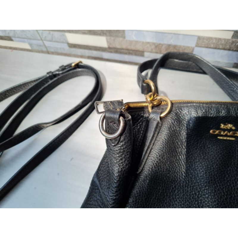 preloved tas coach kelsey black